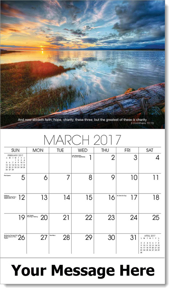 Fundraising Calendars Religious Calendars Christian Calendar