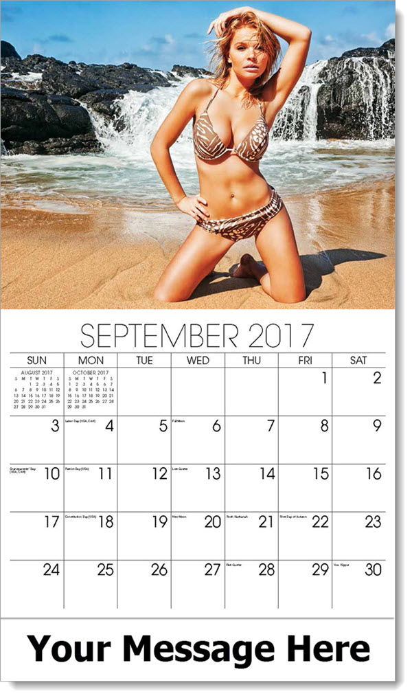 Bikini Calendar Swimwear Models Swimsuits Calendar Promo Calendar 