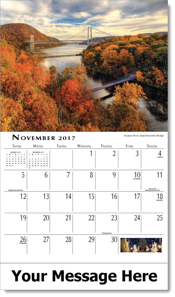 Scenes of New York New York State Scenic Calendar Promotional