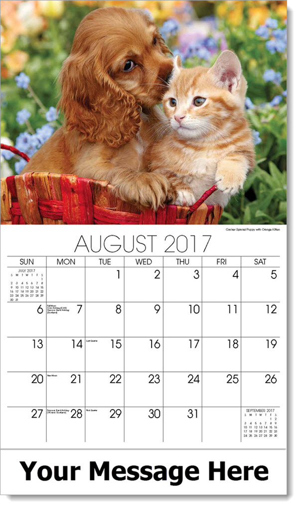 Pets and Animals CalendarPet Calendars Promotional Calendars in Bulk