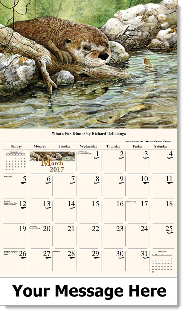 Wildlife Art Promo Calendars | Wildlife Portraits | Business Calendar