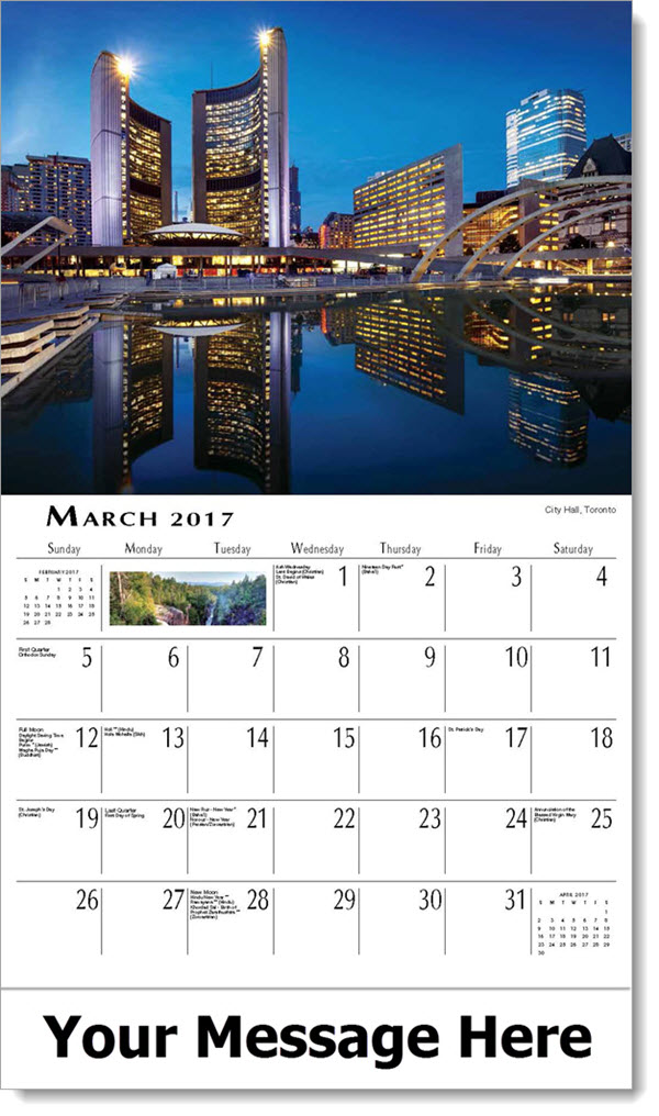 Scenes of Ontario | Canada Calendar | Ontario Scenic Calendar