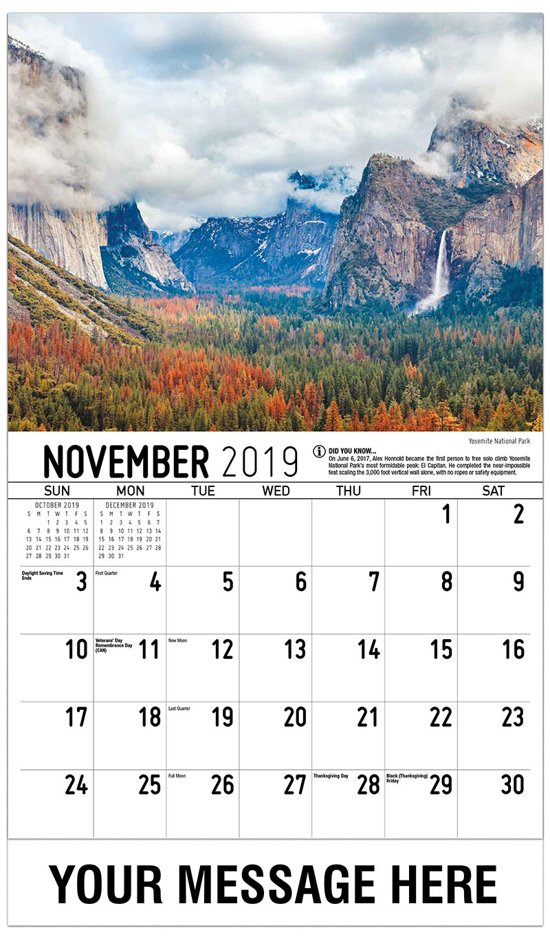 Scenes of California Promotional Calendar | 65¢ California Scenic Calendar