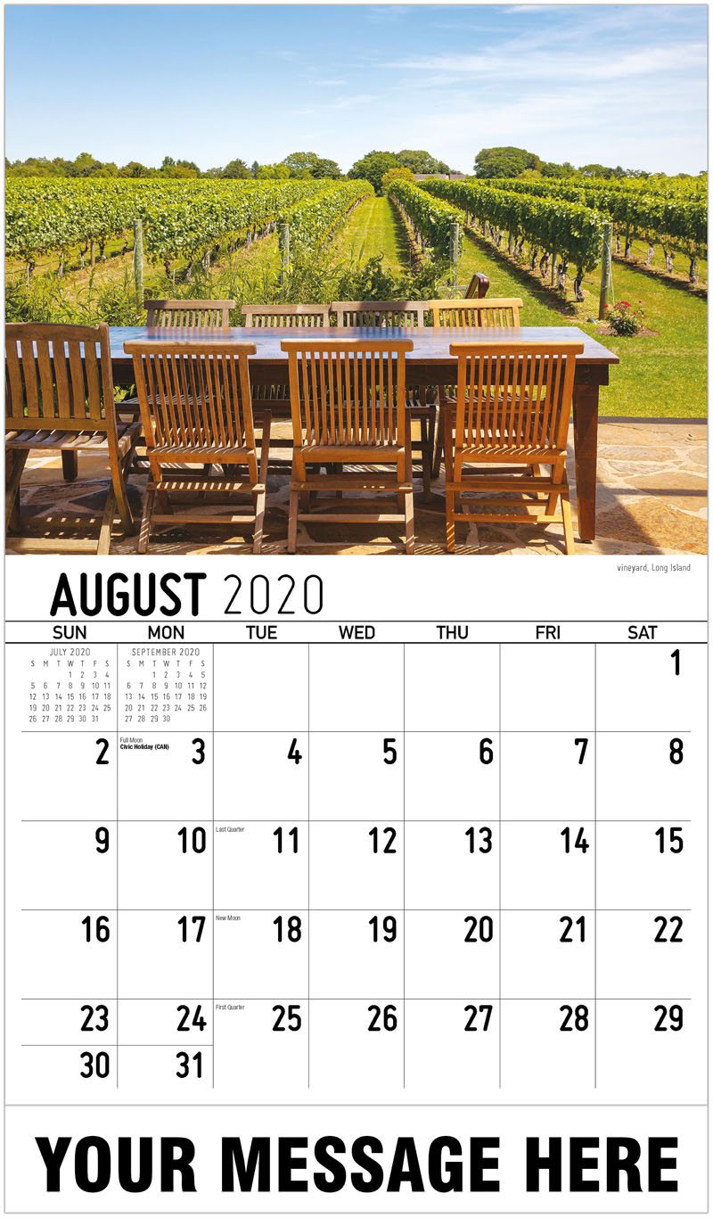 2020 Advertising Calendar New York State Scenic Calendar