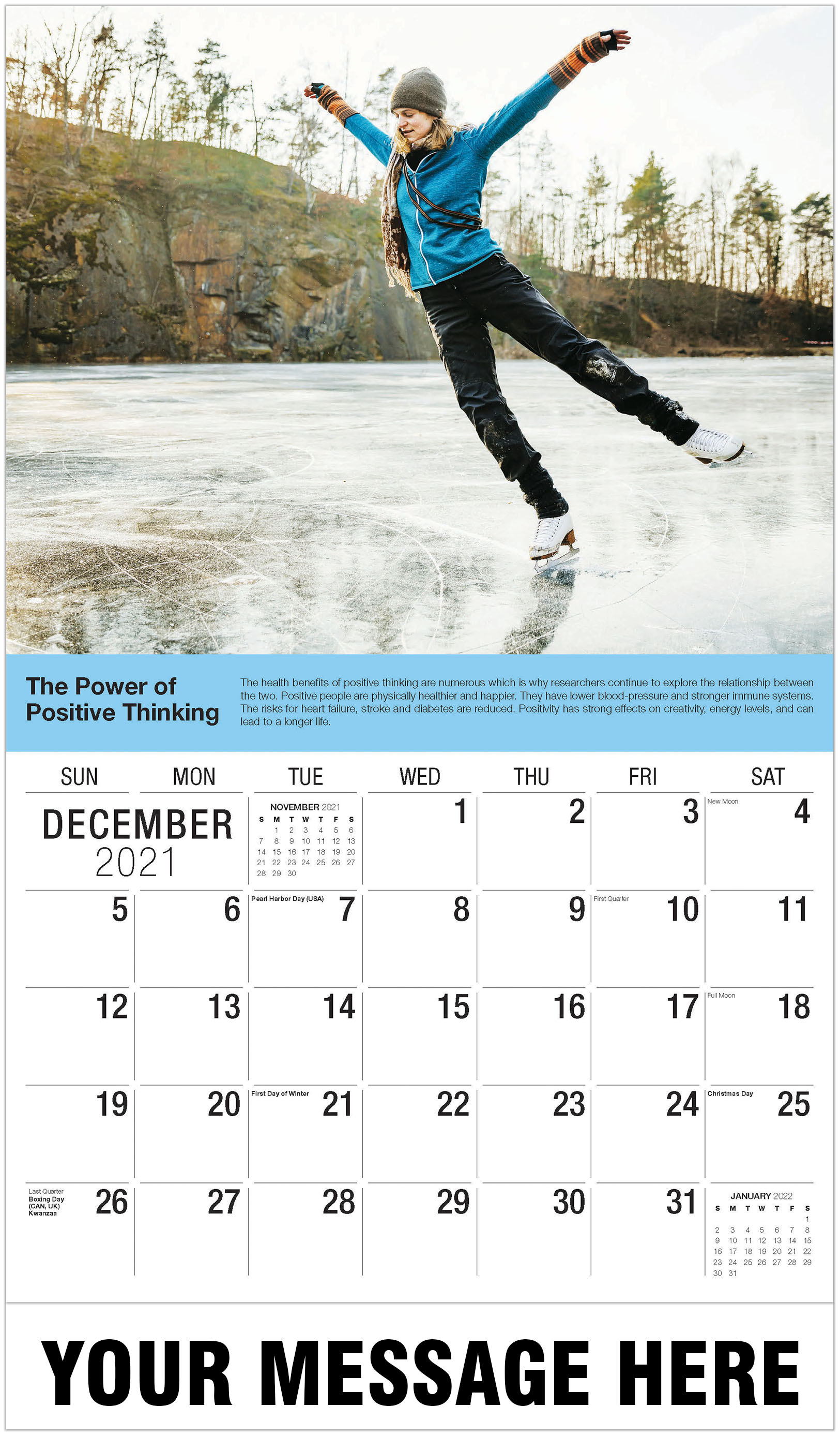 Health and Wellness Tips 2021 Promotional Calendar ...