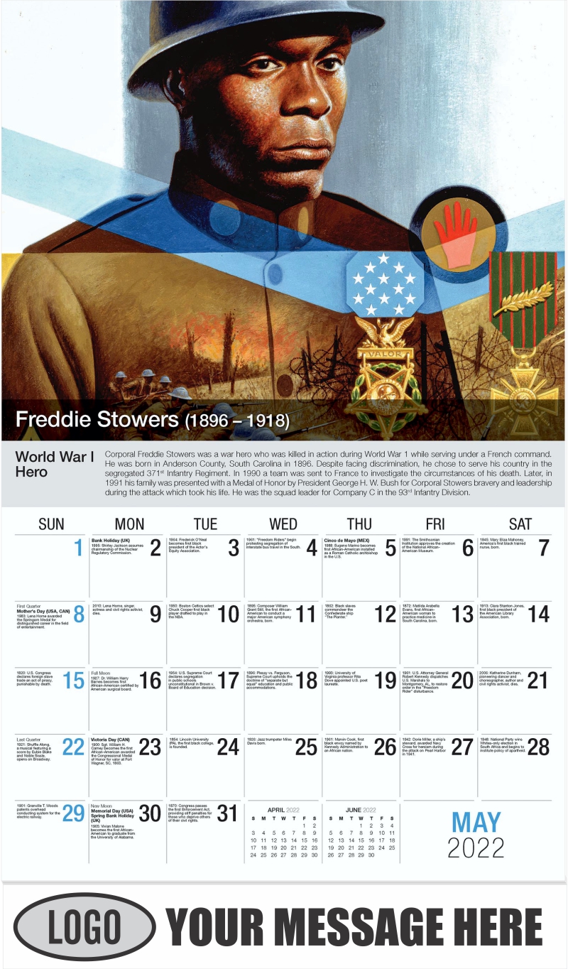 Black History Calendar 2023 Black History 2022 Promotional Advertising Calendar low as 65¢