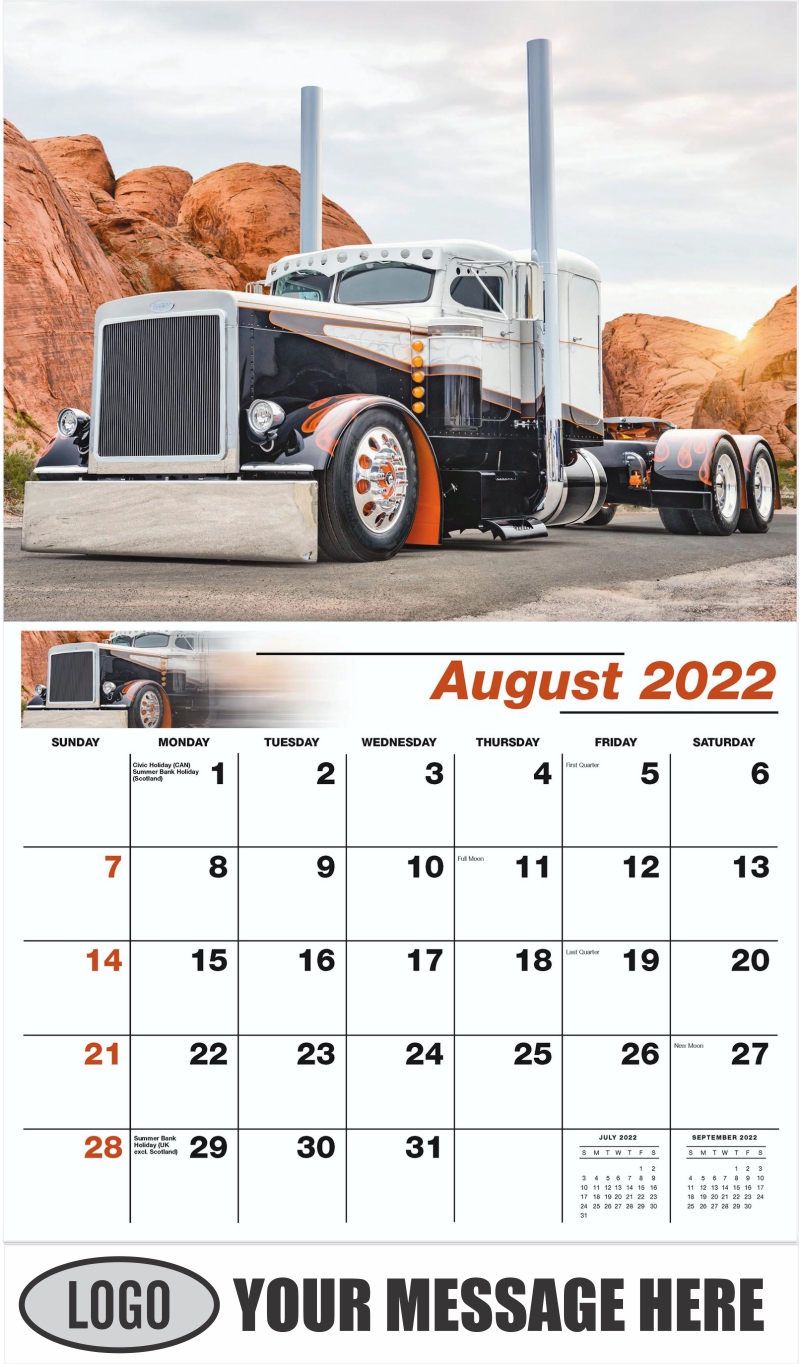 2022 Promotional Calendar Kings of the Road low as 65¢