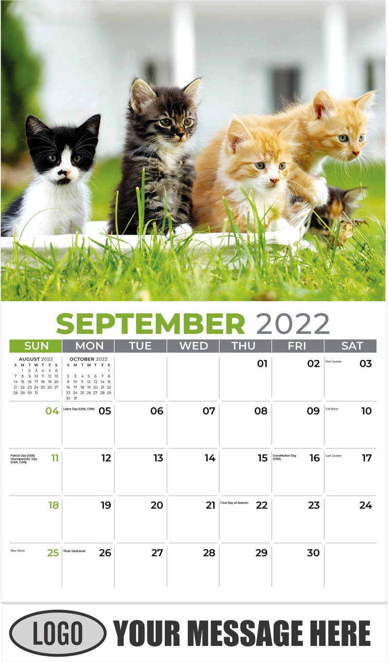 2022 Promotional Calendar Household Pets and Animals low as 65¢