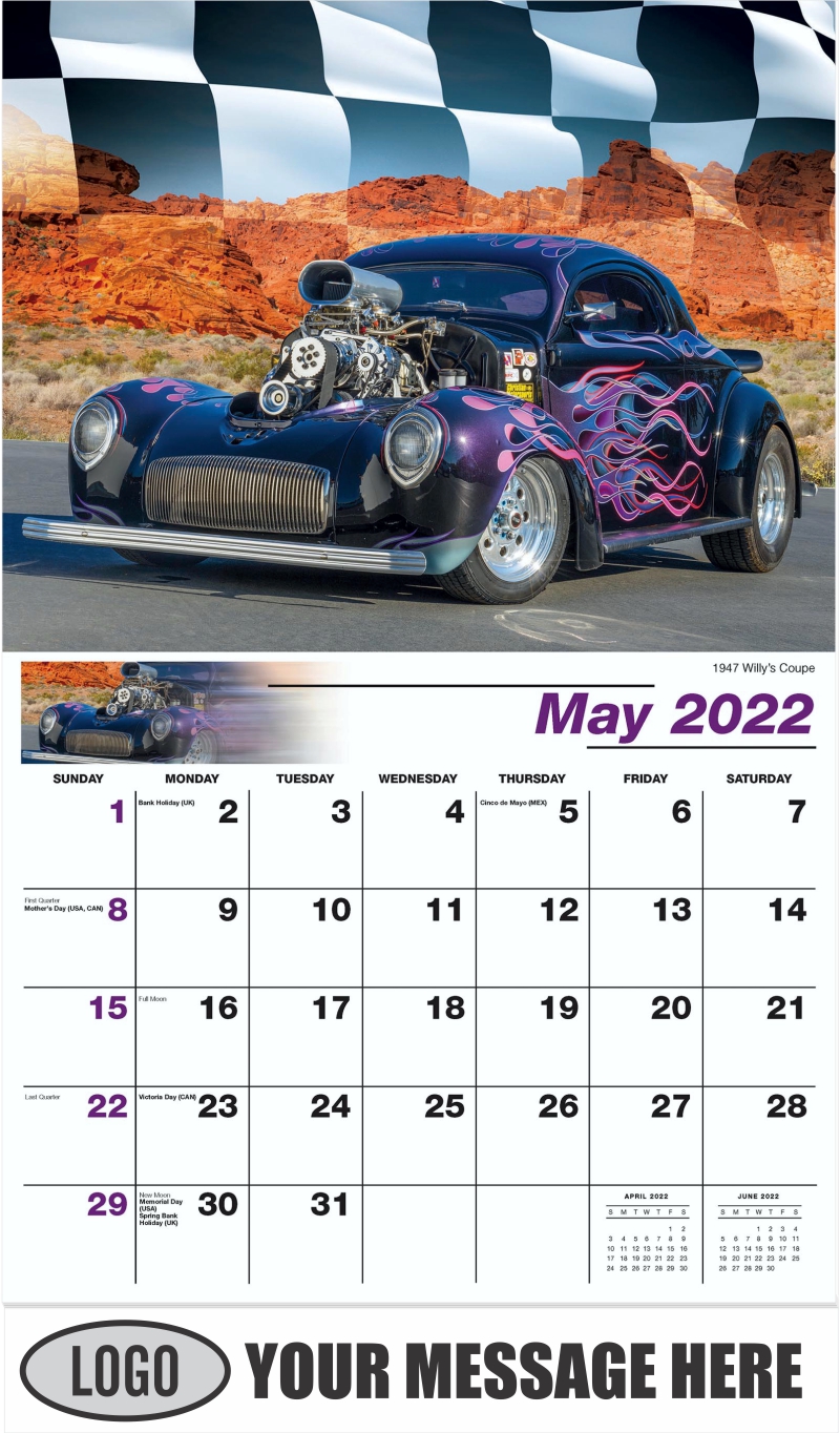 Customized Street Rods Calendars 2022 Spiral Calendar vrogue.co