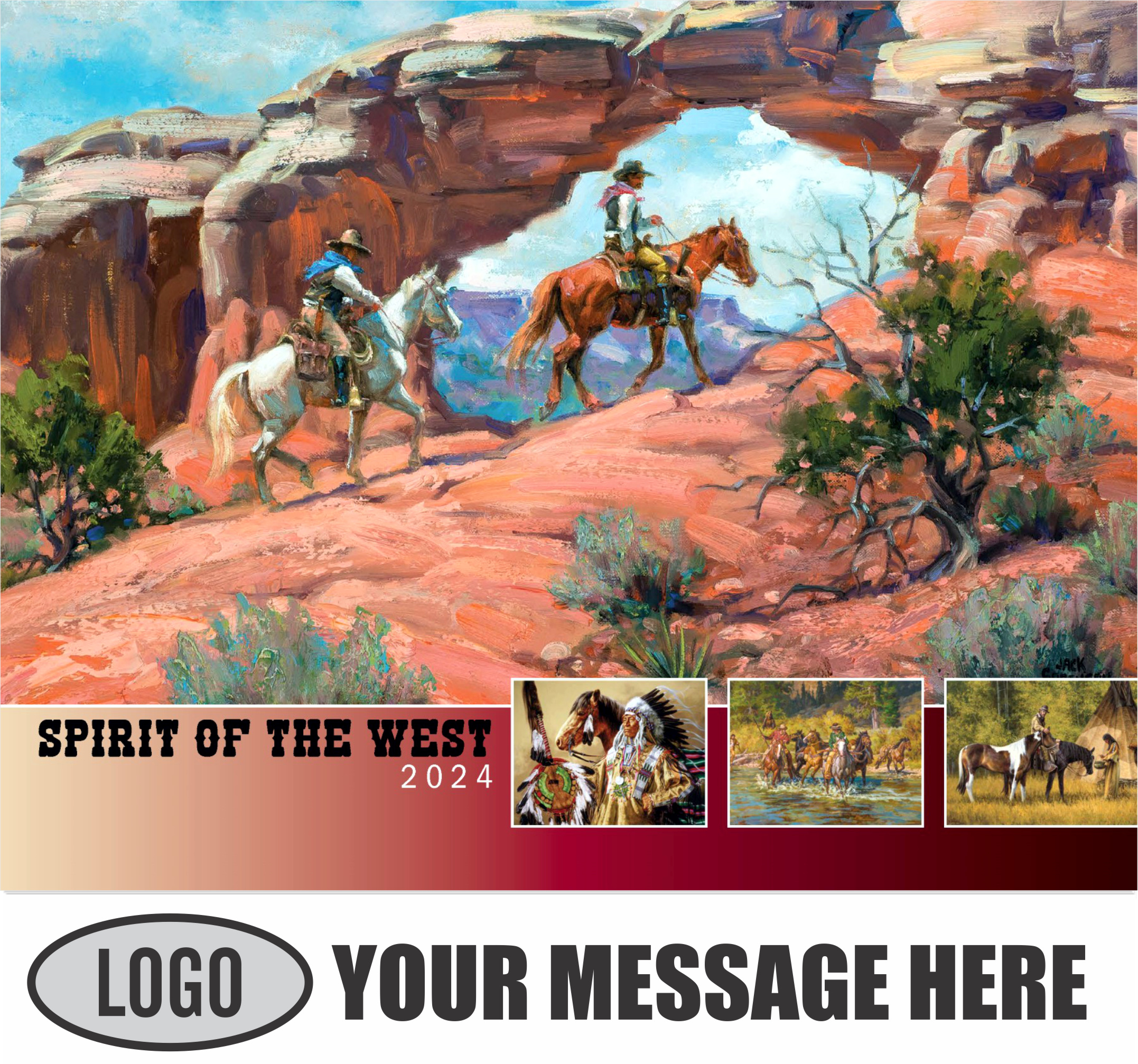 2024 Business Advertising Calendar Spirit Of The West Art Low As 65   2024 Calendar Spirit Of The West 0167 Cvr 