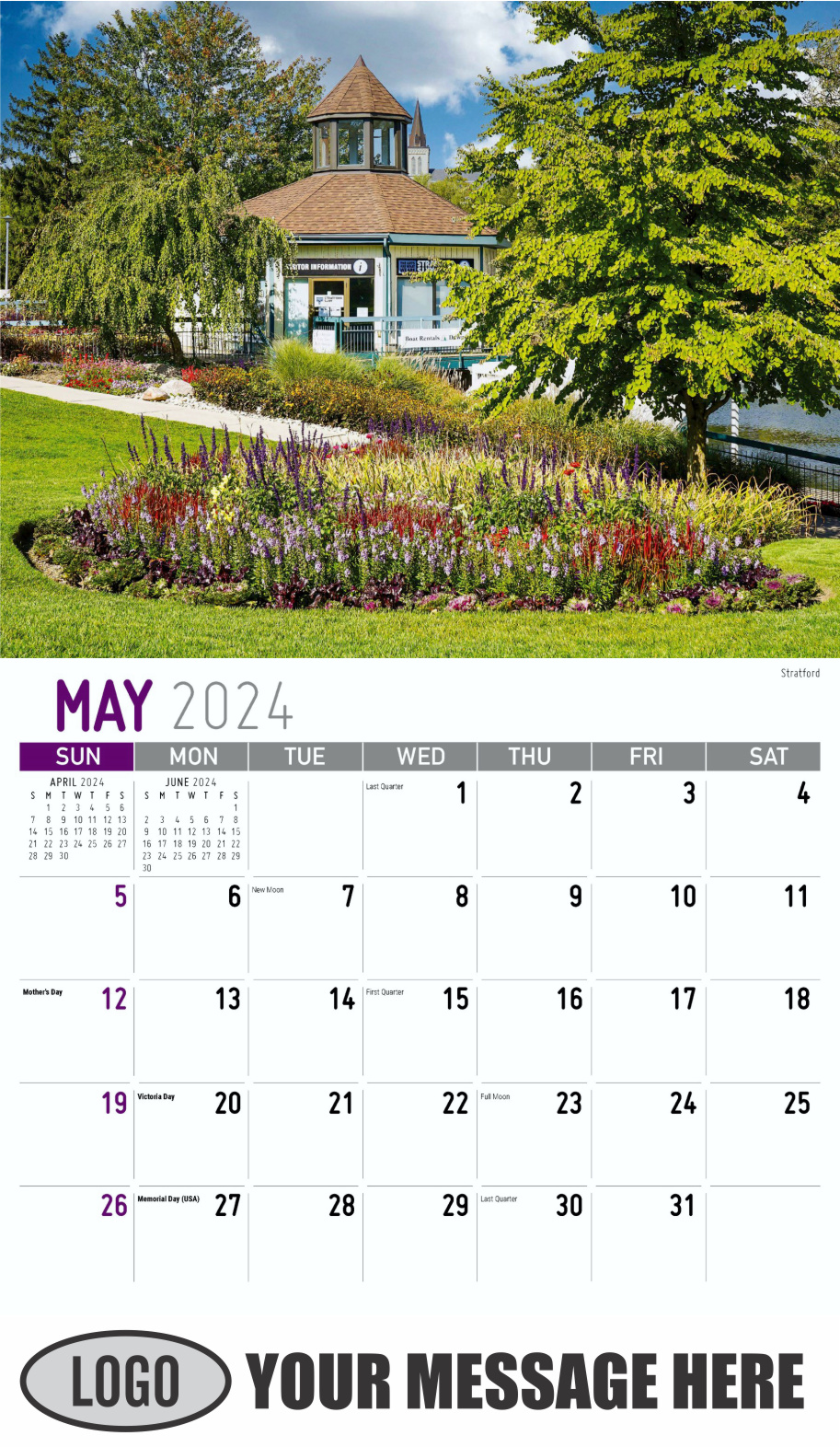 2024 Business Promotional Calendar Scenes of Ontario low as 65¢