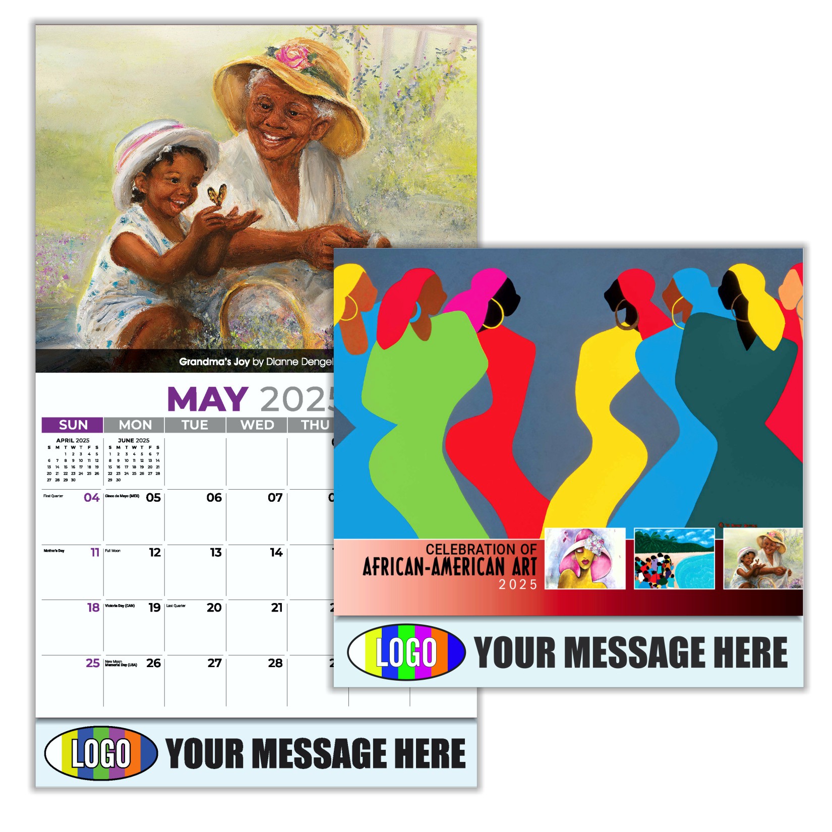 Celebration of African American Art 2024 Business Promotional calendar