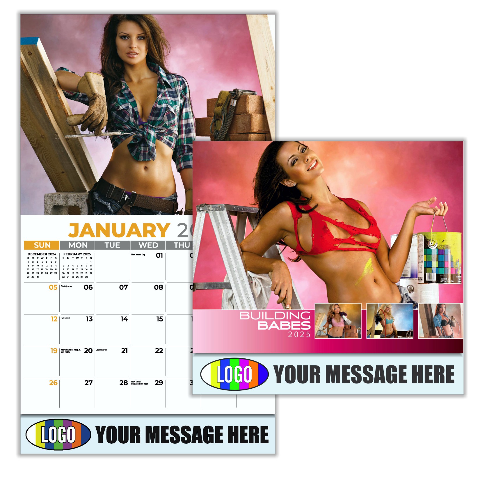 Building Bades 2024 Business Promotional calendar