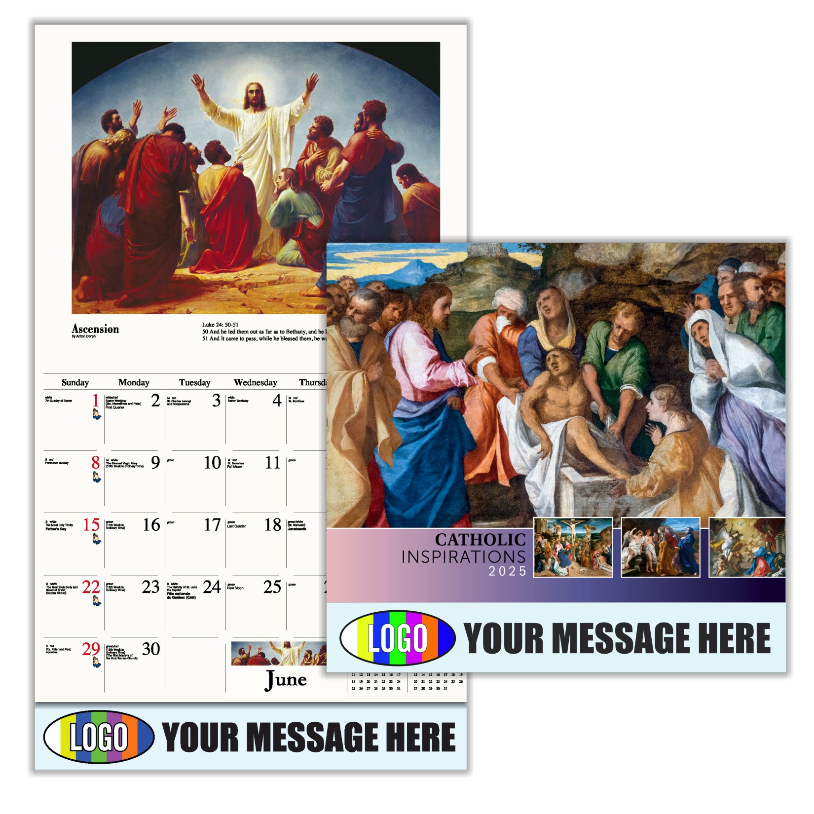 Catholic Inspirations 2024 Church Promotion calendar