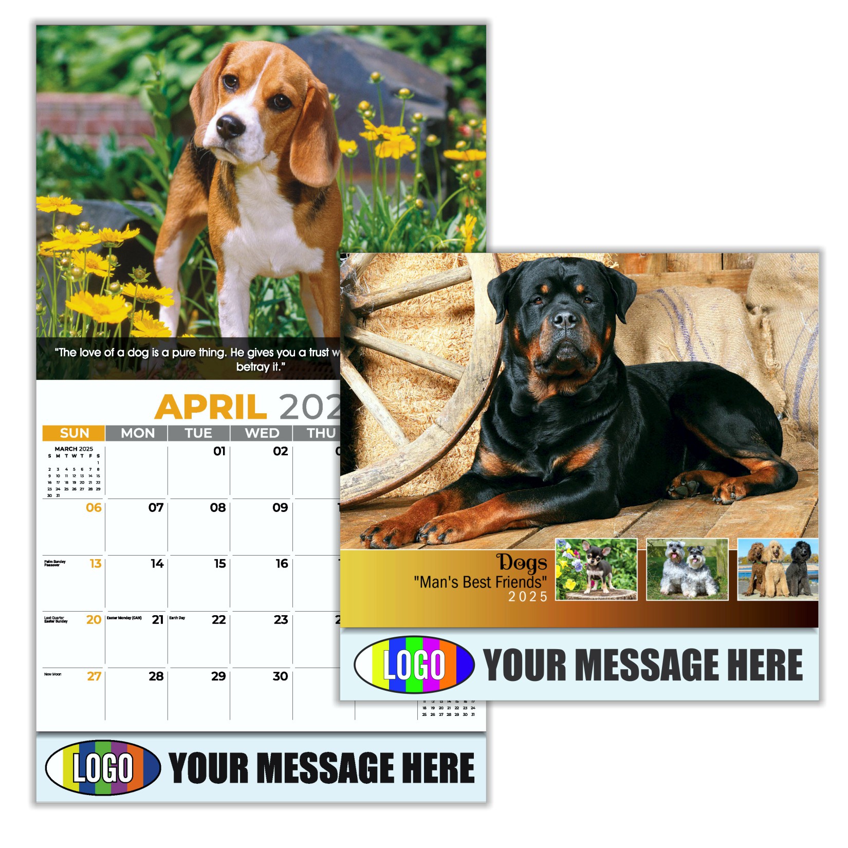 Dogs 2024 Vets and Pets Business Promotion calendar