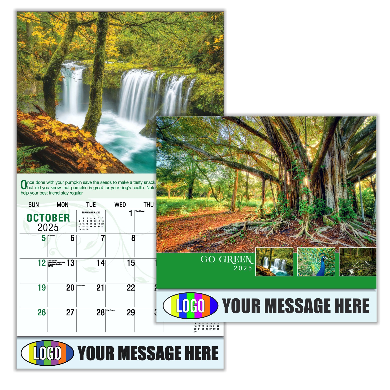 Go Green 2024 Business Promotion calendar