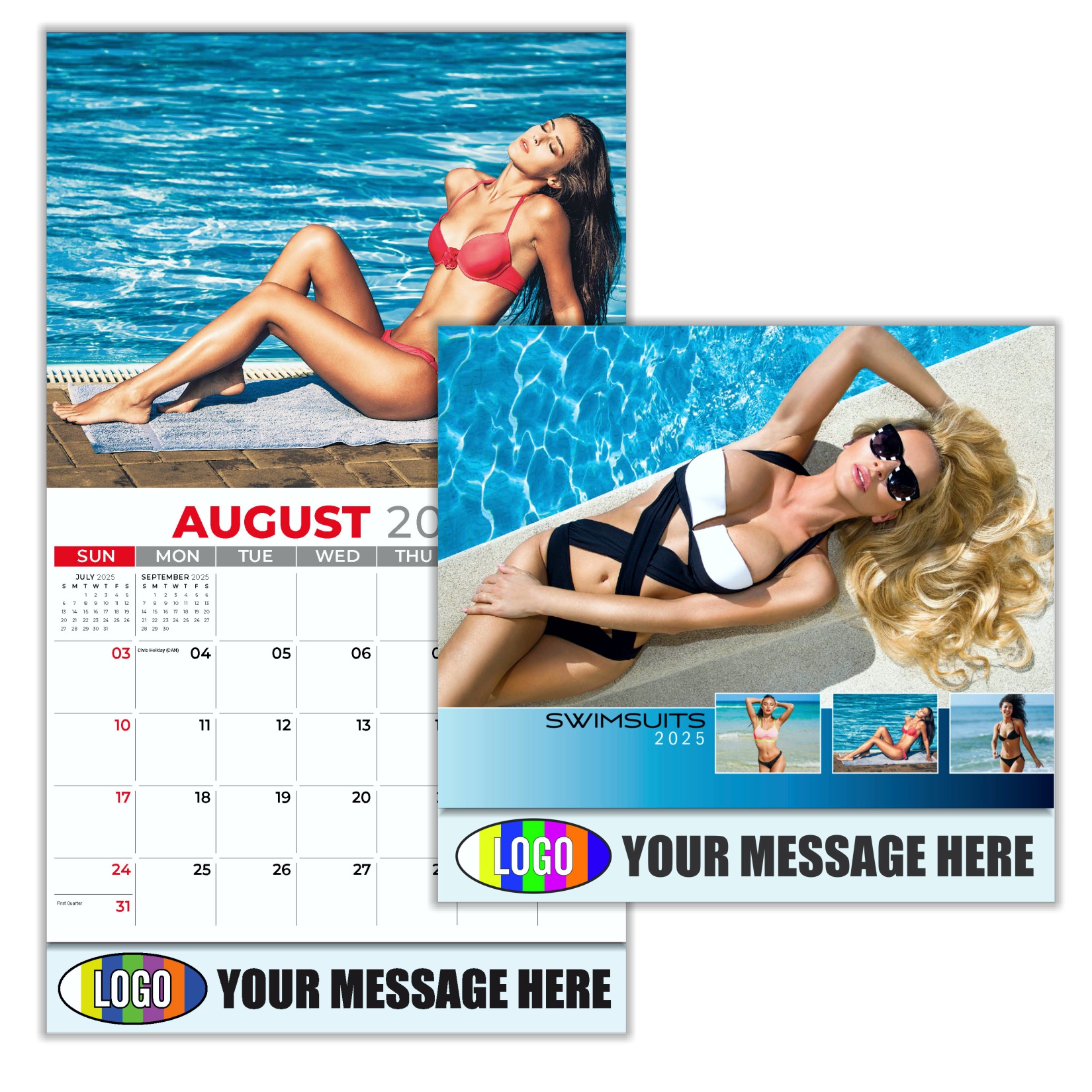 Swimsuits 2024 Business Promotional Wall calendar